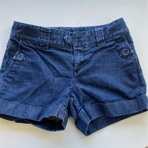 Banana Republic Dark Blue Jean Shorts